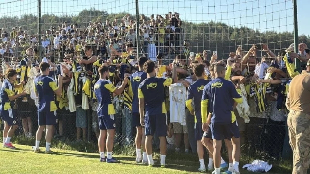 Topuk Yaylası'nda Fenerbahçe coşkusu