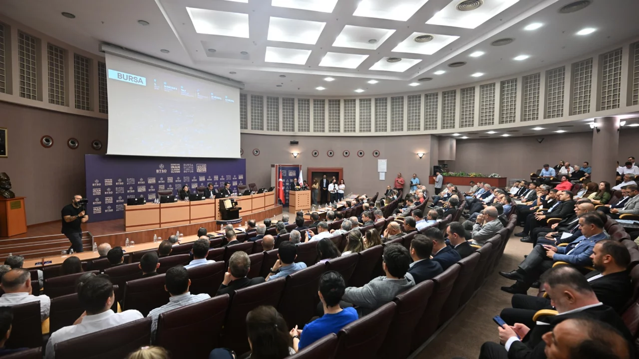 Savunma Sanayi Başkanı Prof. Dr. G&ouml;rg&uuml;n Bursa İş D&uuml;nyası İle Buluştu