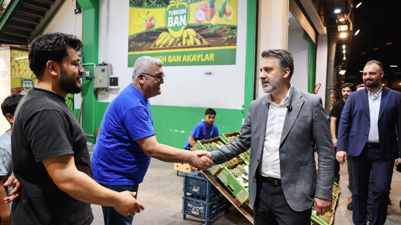 Başkan Vekili Biba'dan Kent Hali'ne yakın takip
