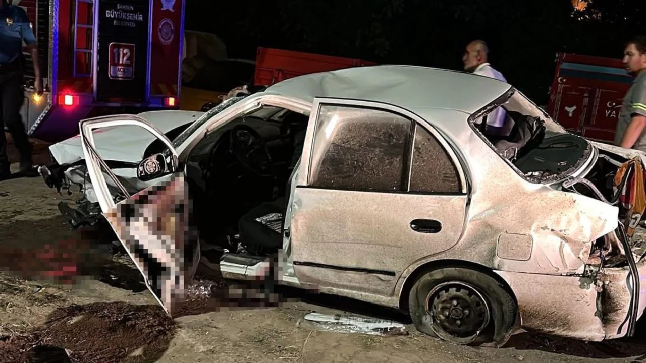 Samsun'da zincirleme trafik kazası: 7 yaralı