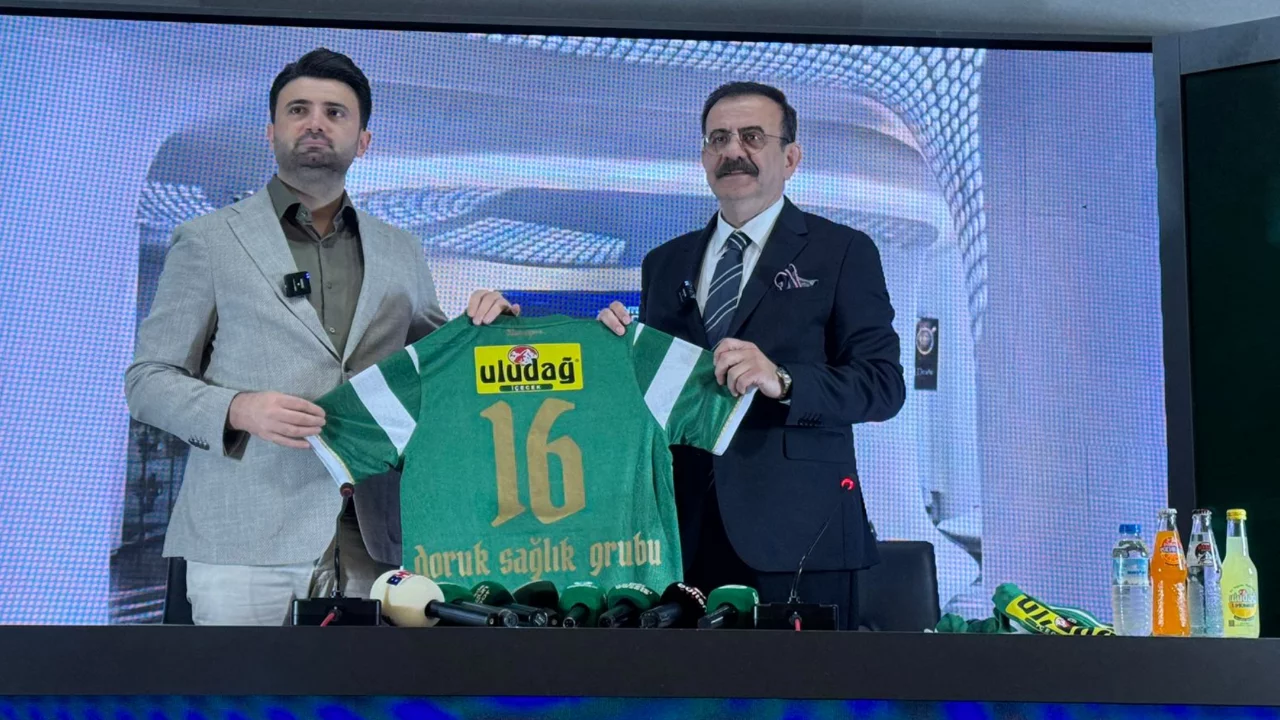 Bursaspor'un sağlık sponsoru belli oldu