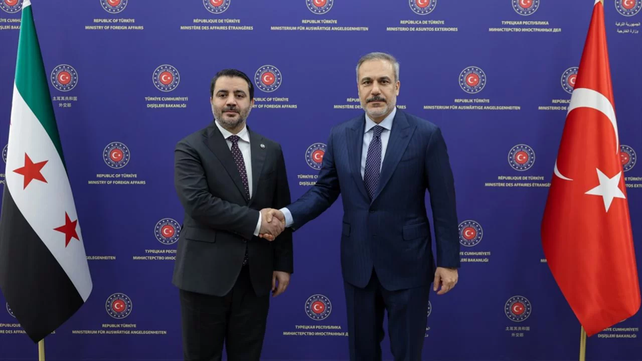 Bakan Fidan, Suriyeli mevkidaşı Şeybani ile g&ouml;r&uuml;şt&uuml;