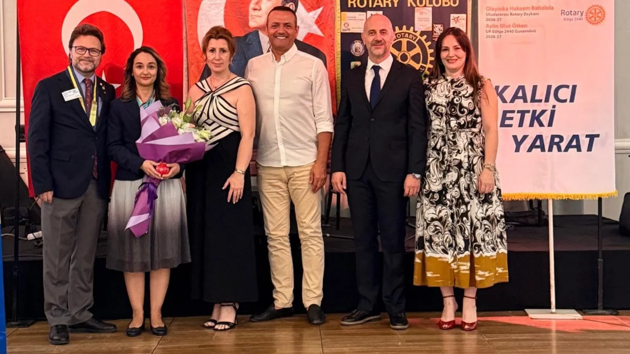 Yıldırım Bayezid Rotary'de yeni başkan; Levent Uğurel 