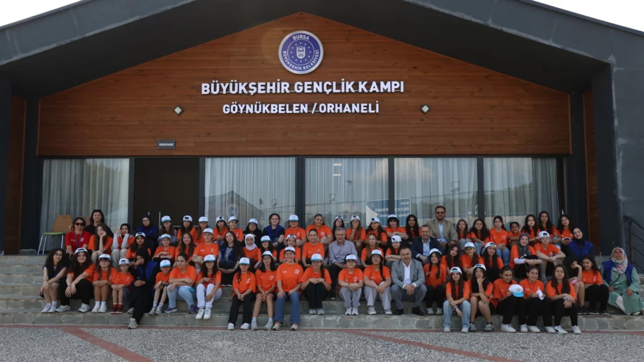 Bursa'da yaz kampları başladı! Göynükbelen ilk gençlerini ağırladı