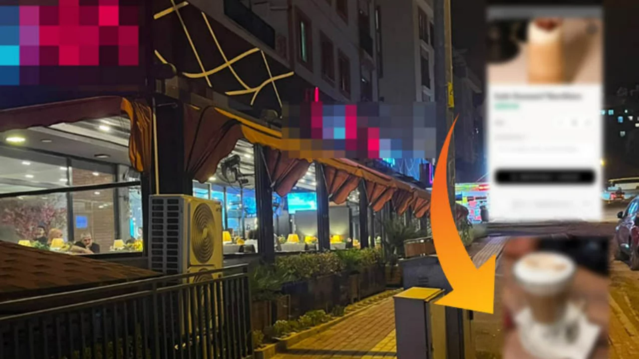 Bursa'da kafede 'fotoğraf tuzağı' iddiası! Men&uuml;de başka, masada başka...