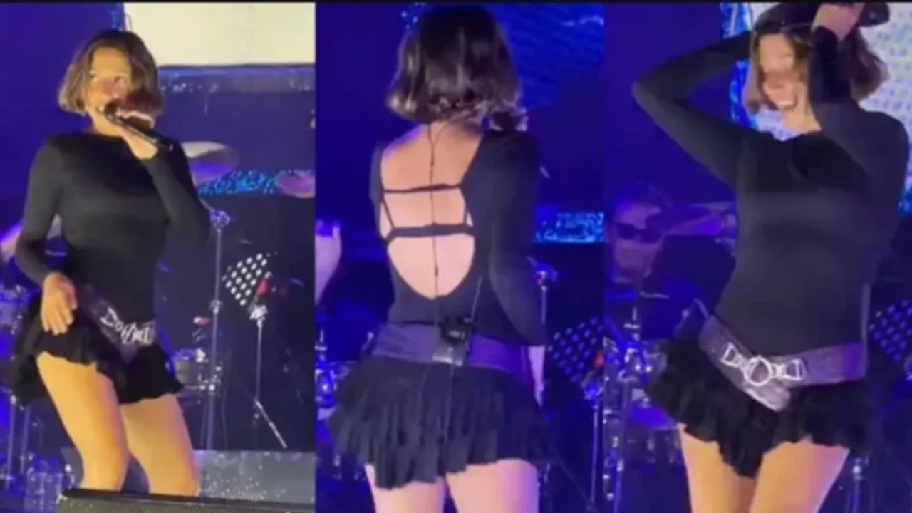 Zeynep Bastık sahnede enerjisiyle dikkat &ccedil;ekti! Dans performansı sosyal medyada g&uuml;ndem oldu