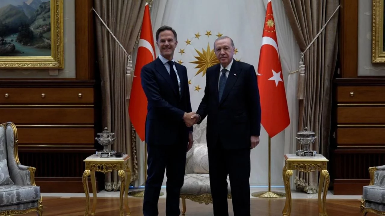 Cumhurbaşkanı Erdoğan'dan NATO Genel Sekreteri Rutte'yi ağırladı