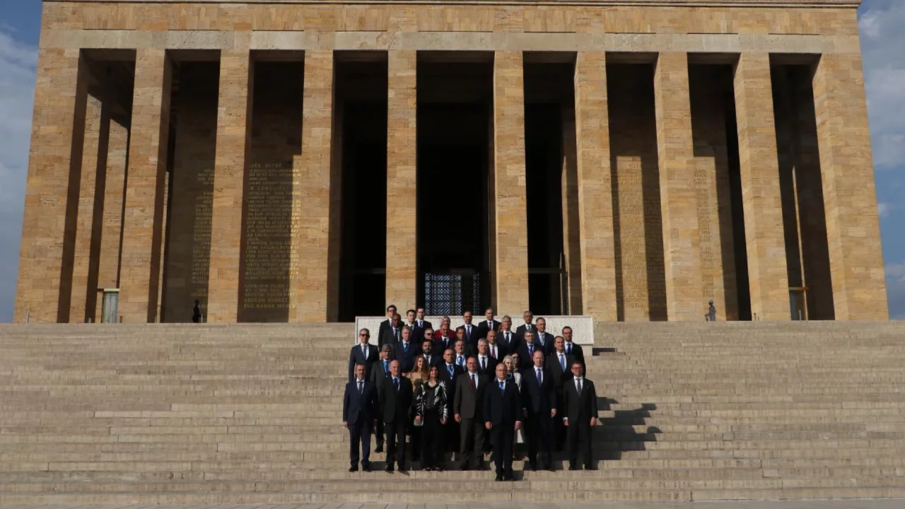 NATO heyetinden Anıtkabir'de dikkat çeken mesaj!