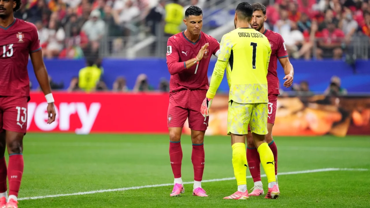 Ronaldo'dan D&uuml;nya Kupası'na erken veda! İspanya fişi son dakikada &ccedil;ekti...