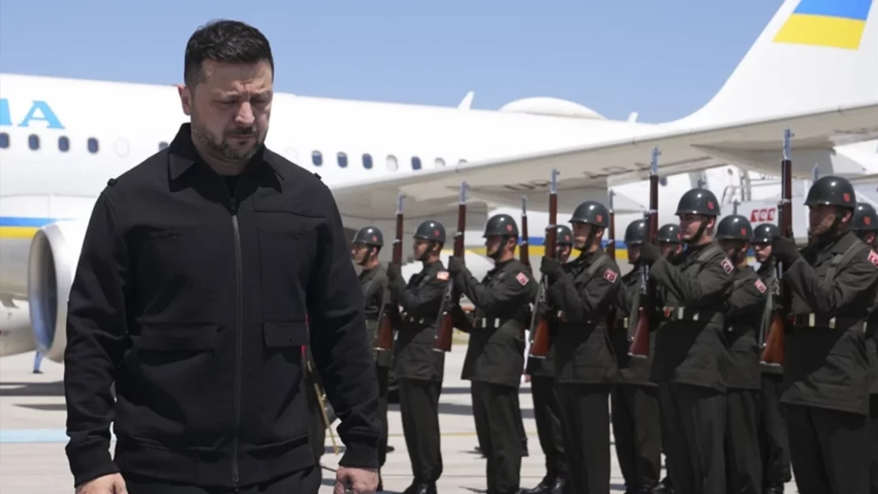 Zelenskiy NATO Zirvesi için Ankara'da
