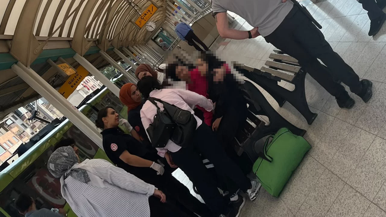 Bursa metrosunda panik! Ambulans sevk edildi