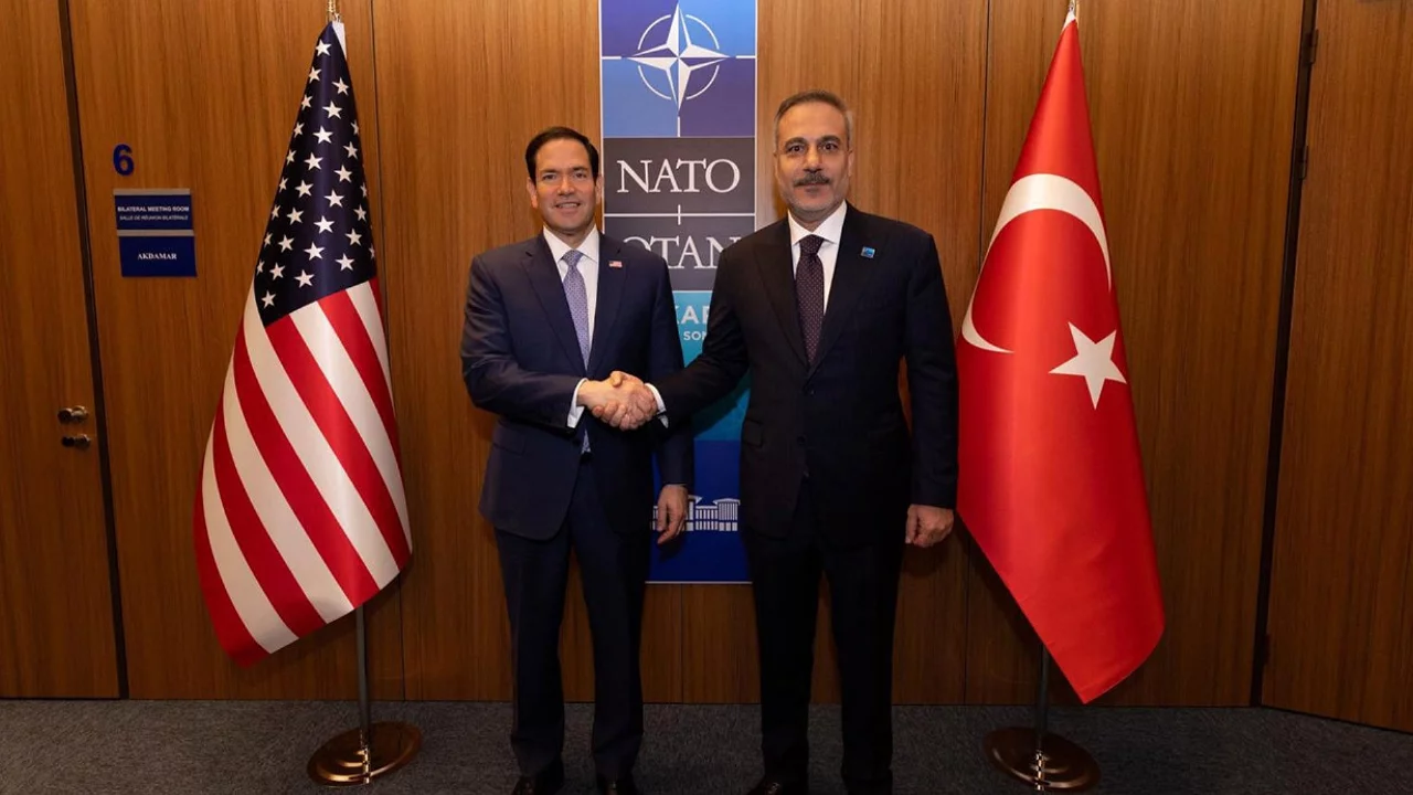 Hakan Fidan ile Marco Rubio Ankara'da görüştü