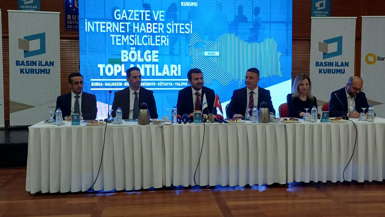 Basın İlan Kurumu Genel Müdürü Bursa'da! Yerel medyaya destek büyüyor