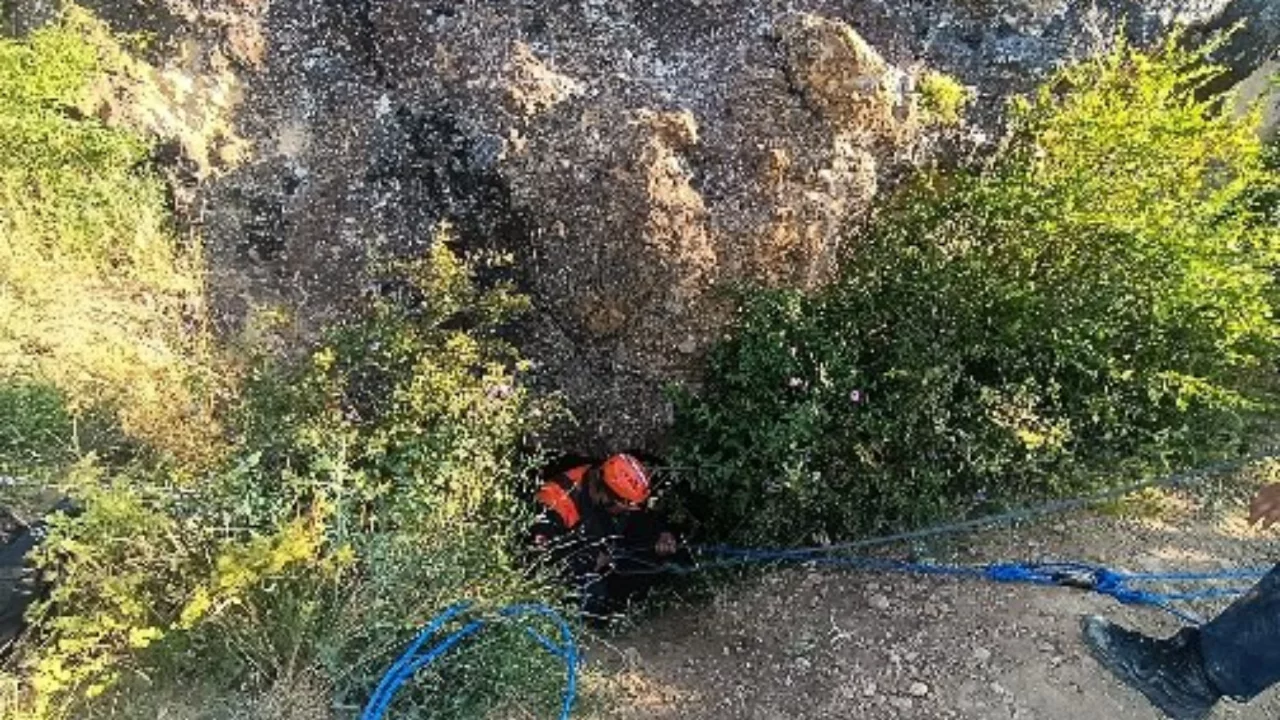 Çorum'da define arayışı kabusa döndü! Mağarada kaybolduğu öne sürülen kişi bulunamadı