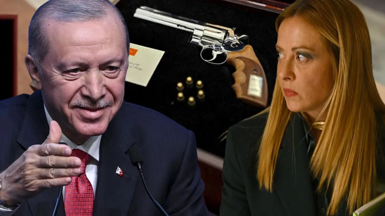 Erdoğan'ın hediyesi Avrupa'da g&uuml;ndem! Meloni'nin kararı dikkat &ccedil;ekti