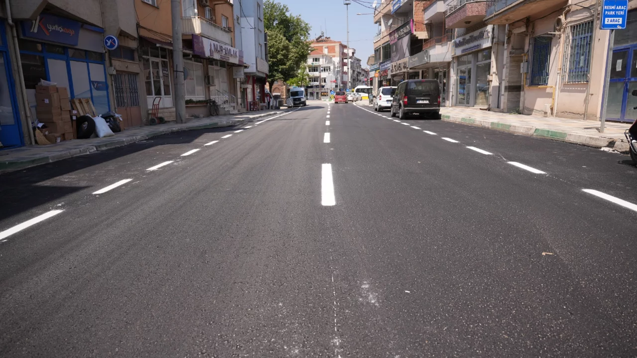 Yenişehir'de ulaşımı rahatlatan sıcak asfalt &ccedil;alışmaları tamamlandı