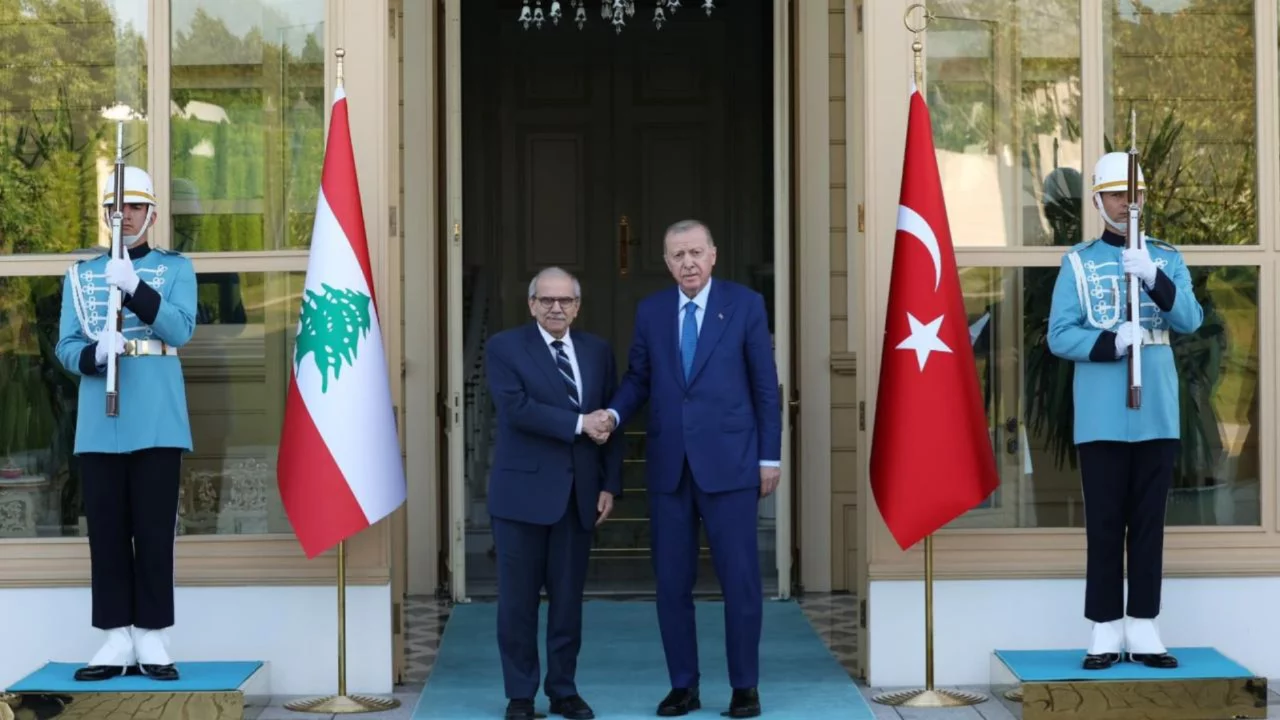 Cumhurbaşkanı Erdoğan, L&uuml;bnan Başbakanı ile kritik zirvede!