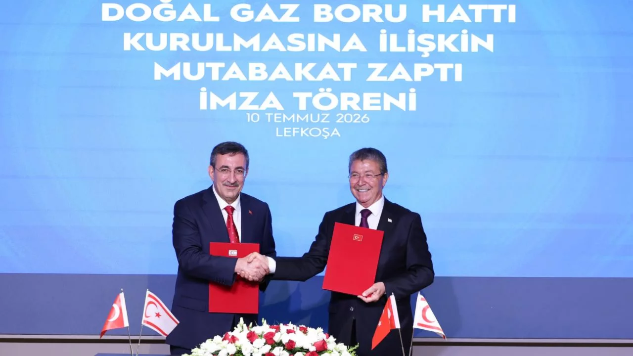 KKTC'nin enerji geleceğinde tarihi adım! T&uuml;rkiye ile doğal gaz anlaşması imzalandı