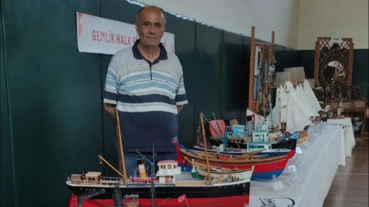 Bursa'da unutulan mirasa sahip &ccedil;ıktı! Tarihi gemileri birebir &uuml;retiyor...