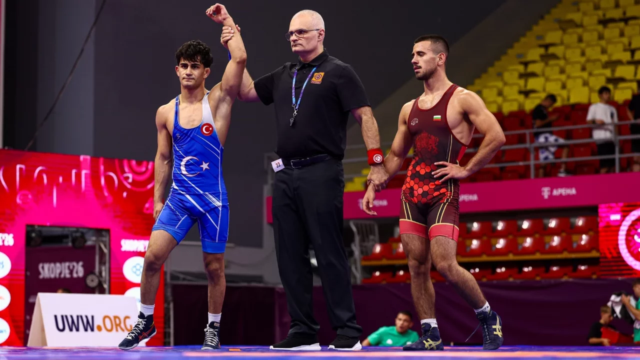 U20 Avrupa G&uuml;reş Şampiyonası'nda Nurettin Emin Kapal'dan bronz madalya başarısı