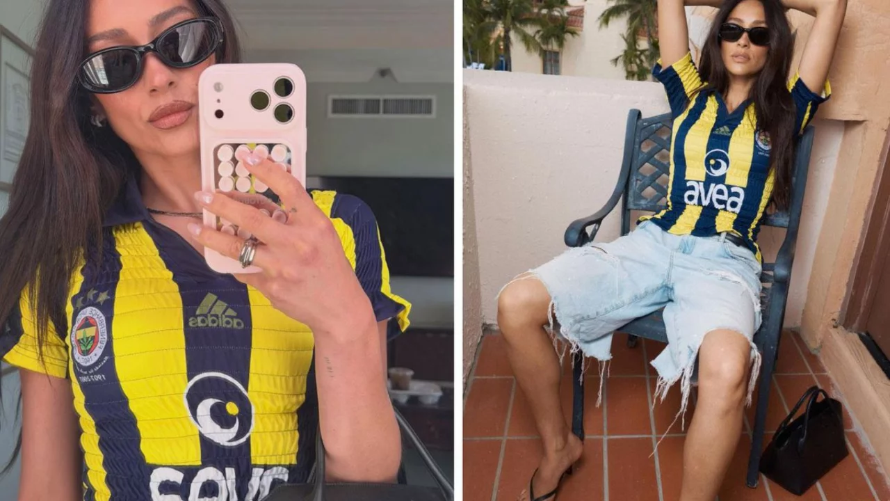 Shay Mitchell'den Fenerbahçe sürprizi! Ünlü oyuncunun formalı paylaşımı sosyal medyayı salladı