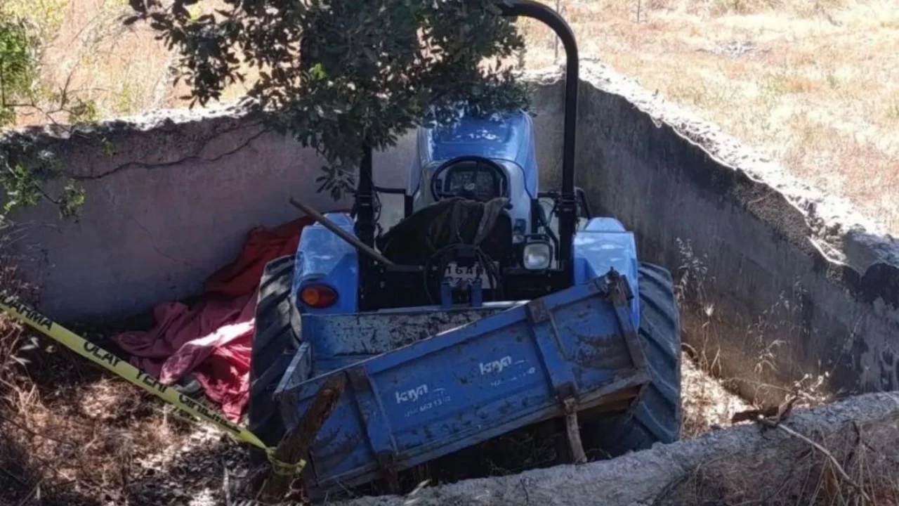 Bursa'da y&uuml;rek yakan kaza! Trakt&ouml;r&uuml;n altında kalarak can verdi