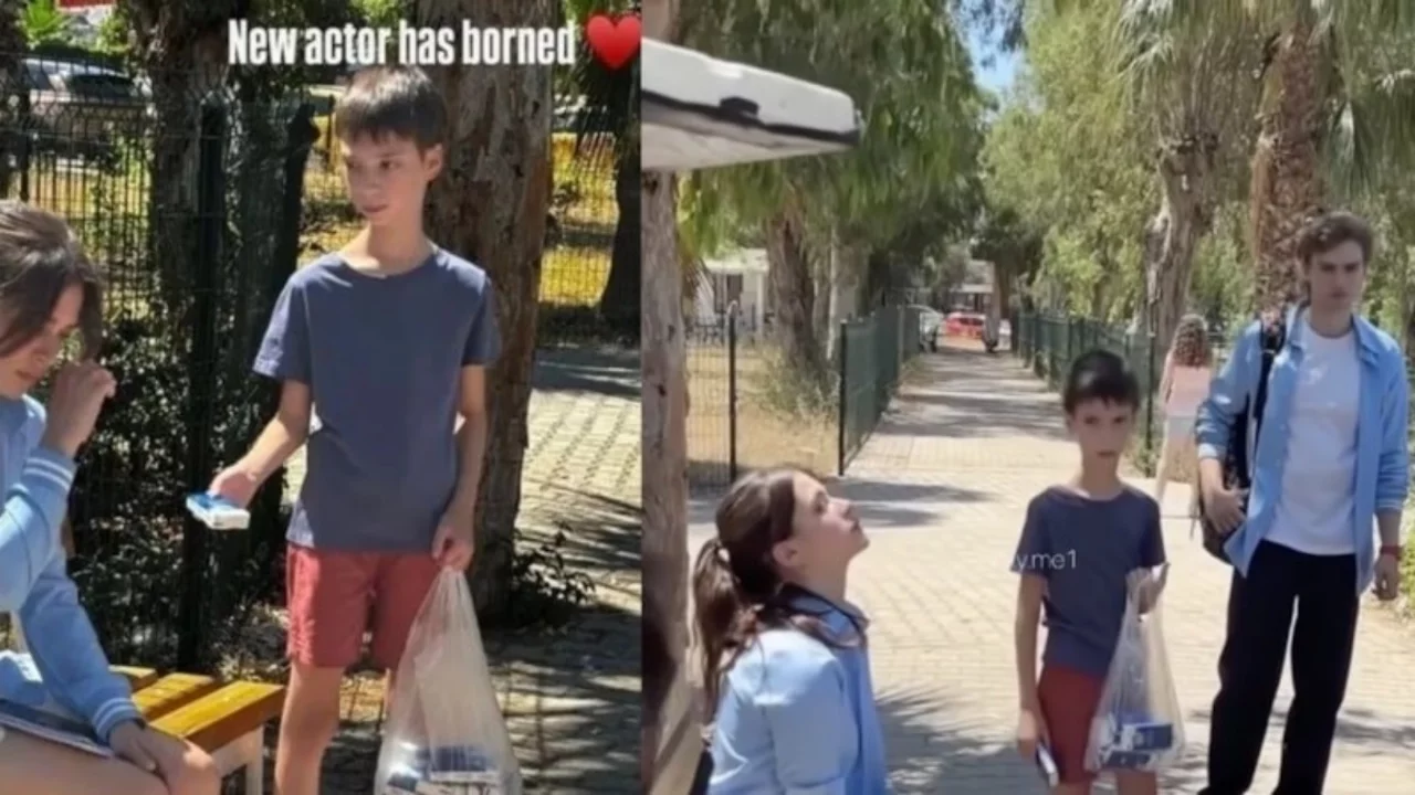 Daha 17'de Deniz'e mendil veren &ccedil;ocuk bakın kim &ccedil;ıktı