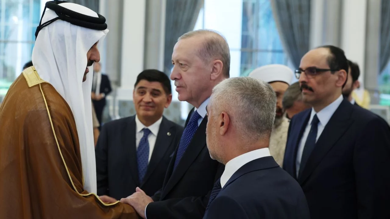 Cumhurbaşkanı Erdoğan, Katar'da