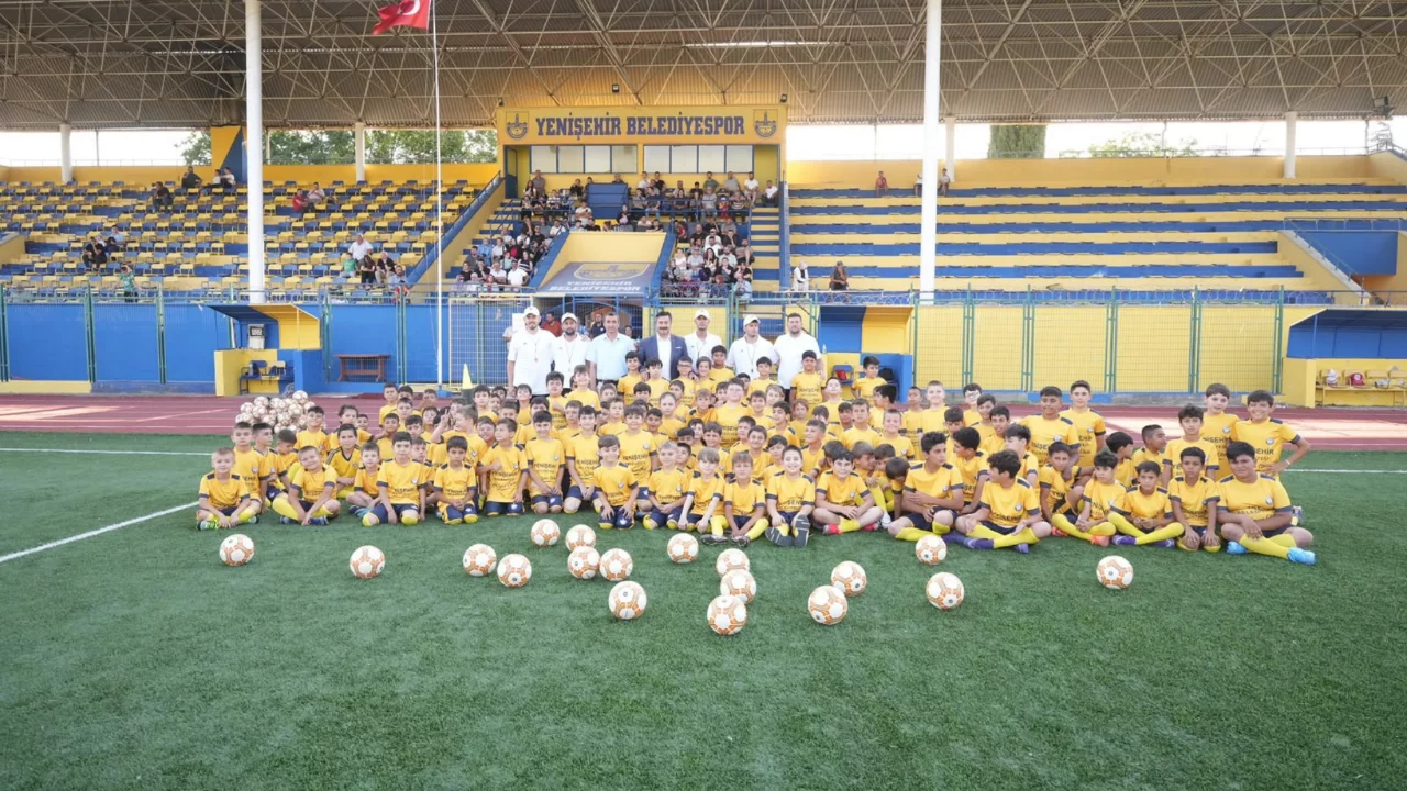 Yenişehir'de yaz spor okulu heyecanı başladı