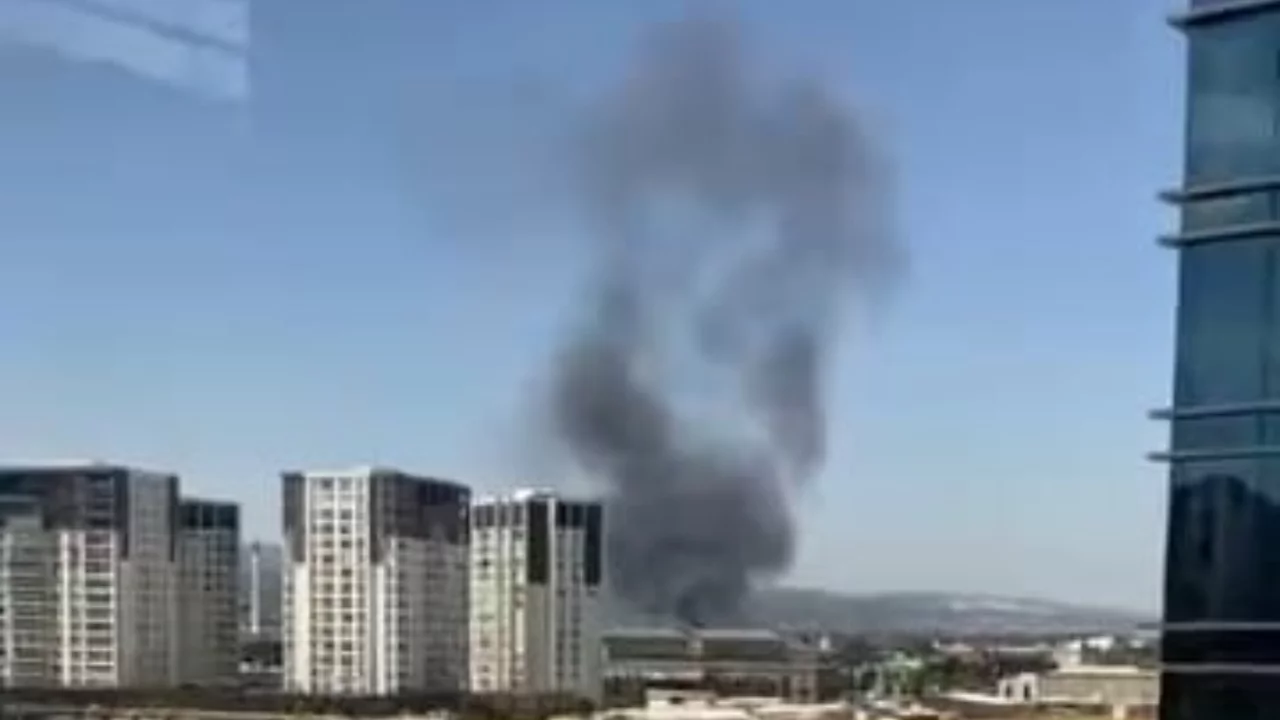 Bursa'da korkutan yangın! Y&uuml;kselen kara dumanlar bir&ccedil;ok noktadan g&ouml;r&uuml;ld&uuml;...
