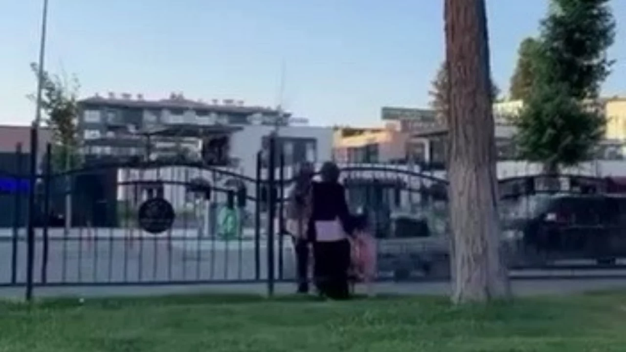 Korkuluğu aşıp trafiği tehlikeye attılar
