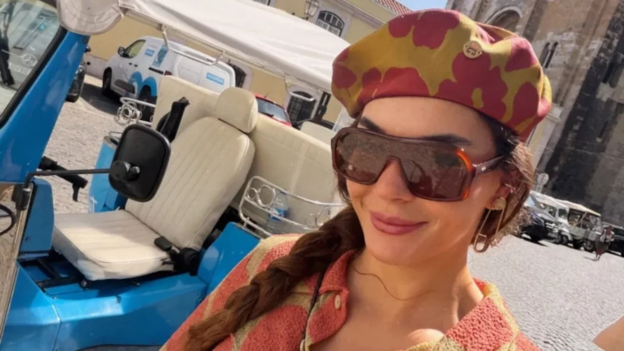 Ebru Şahin ve Cedi Osman'dan Portekiz ka&ccedil;amağı: Lizbon sokaklarındaki romantik kareler ilgi g&ouml;rd&uuml;