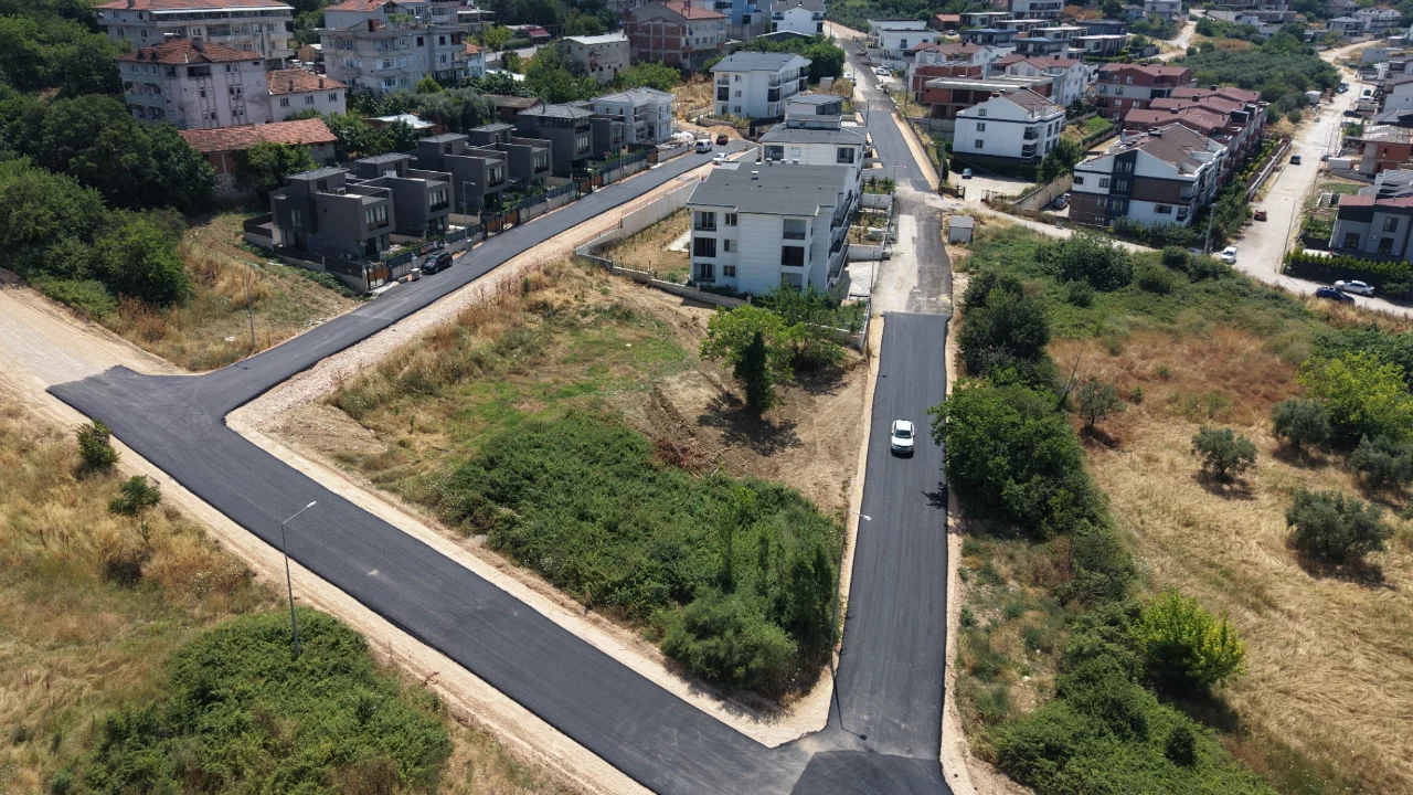 Nilüfer'de asfalt çalışmaları hız kazandı