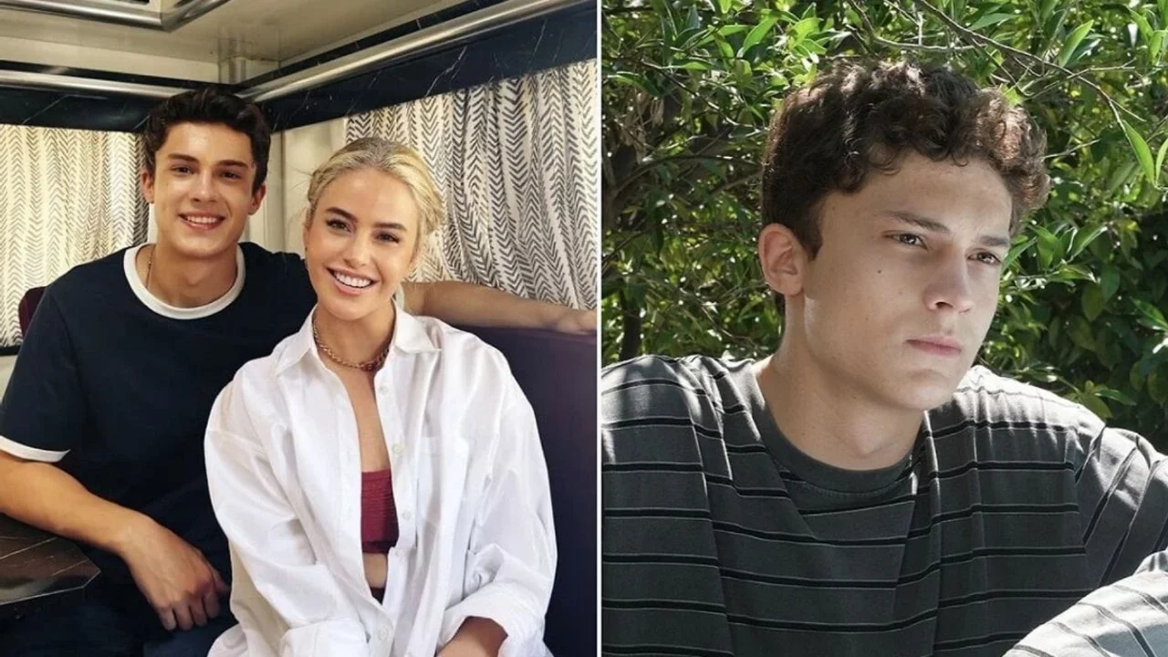 B&uuml;şra Pekin'in sosyal medya filtresi g&uuml;ndem oldu! &Ccedil;ağan Efe Ak'ın değişimi dikkat &ccedil;ekti