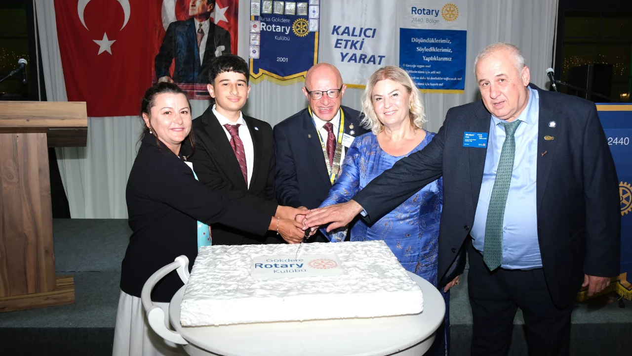 Gökdere Rotary Kulübü 2026-2027 Dönem Başkanı Kenan Şinasi oldu