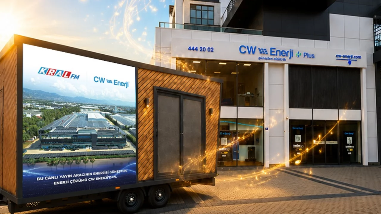 CW Enerji'den Kral FM'e yenilenebilir enerji desteği