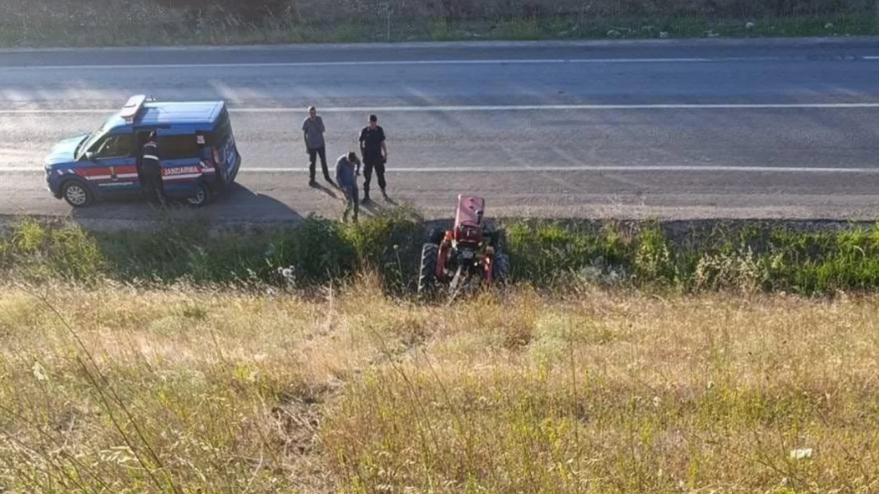 Bursa Yenişehir'de trakt&ouml;r kazası can aldı! 81 yaşındaki s&uuml;r&uuml;c&uuml; hayatını kaybetti...