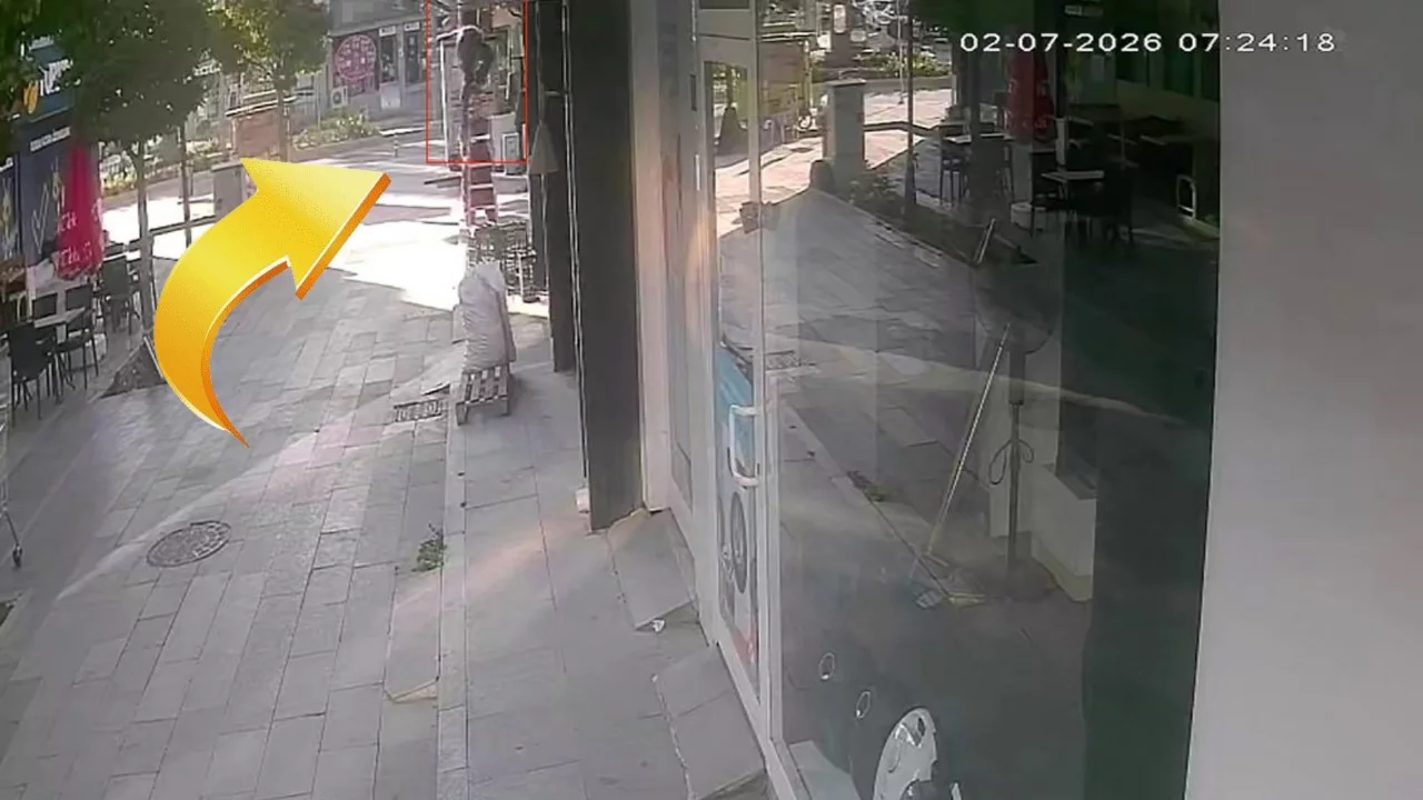 Anahtarını içeride unuttu! İş yerine girmek isterken canından oldu 