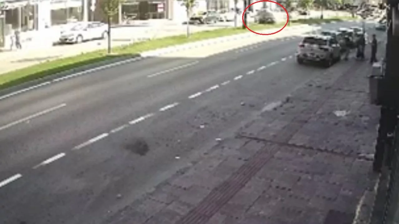 Bursa'da feci kaza! Ağa&ccedil;ları devirdi, takla atıp karşı şeride ge&ccedil;ti