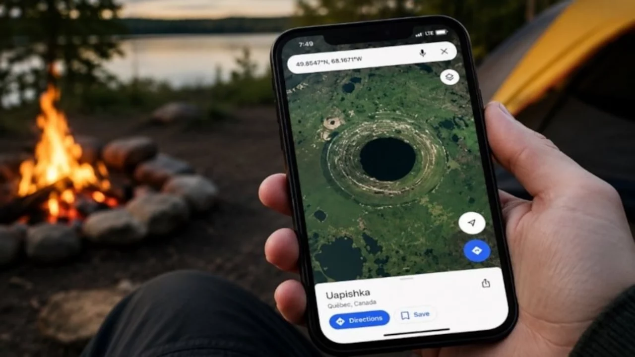 Kamp yeri ararken keşfetti: Google Maps'teki halka dikkatini &ccedil;ekti
