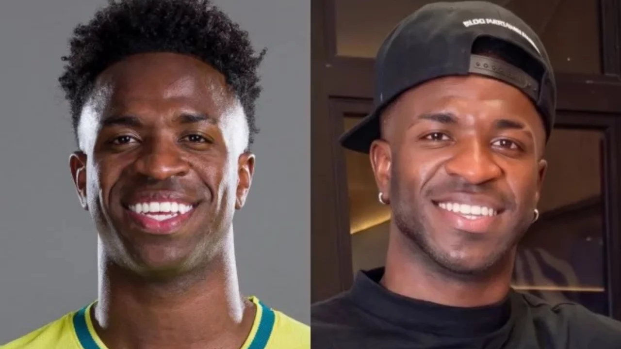 Vinicius Junior'ın yeni g&ouml;r&uuml;n&uuml;m&uuml; g&uuml;ndem oldu! Estetik operasyon sonrası değişimi şaşırttı