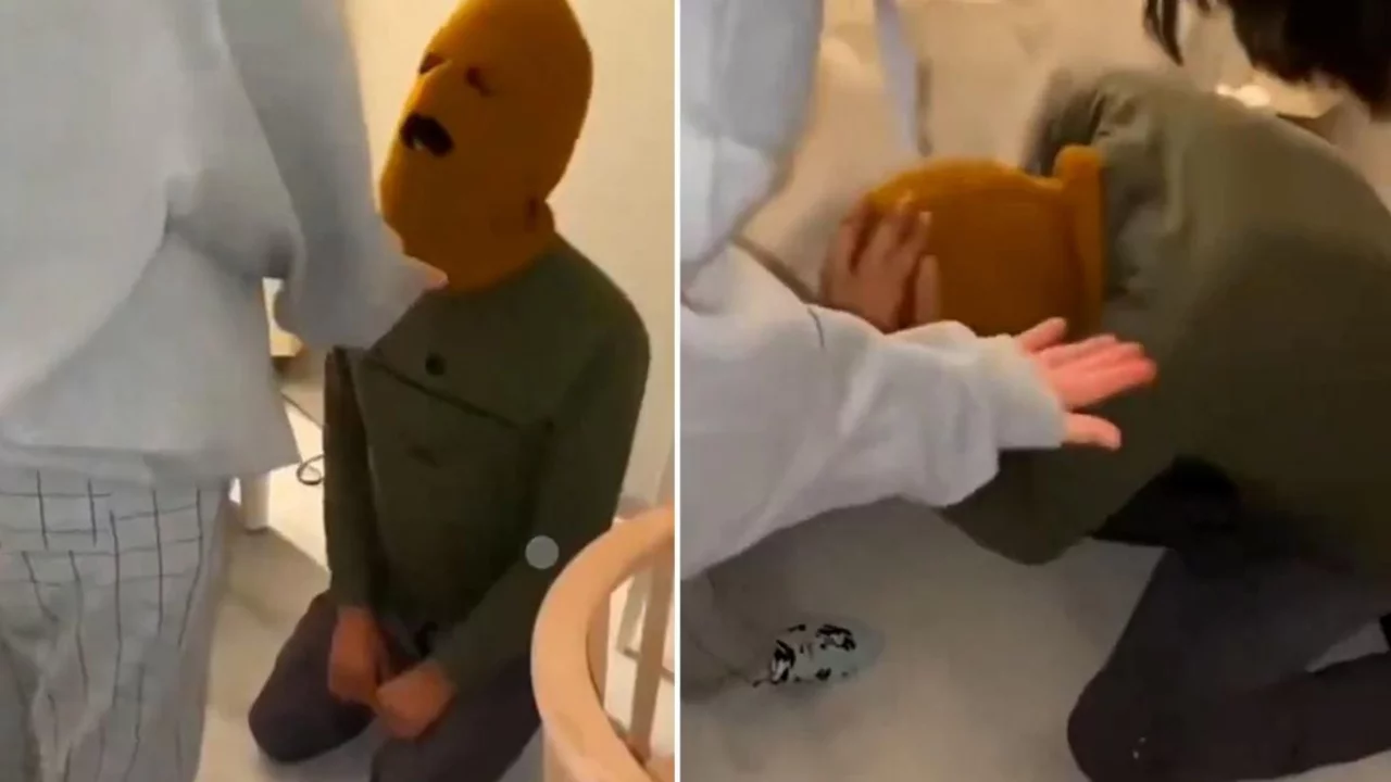 İnternete düşen görüntüye tepki yağıyor: "Köpek gibi yalvaracaksın"