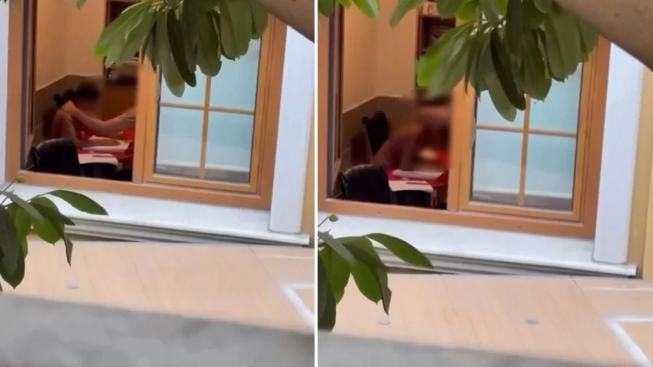 Bir babanın kahrolduğu an! Görüntüleri alıp emniyete koştu