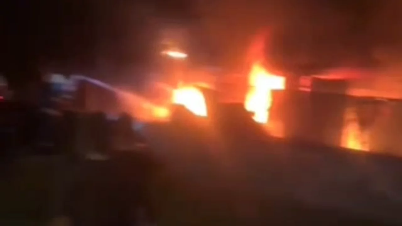 Villa i&ccedil;indeki bina k&uuml;le d&ouml;nd&uuml;!