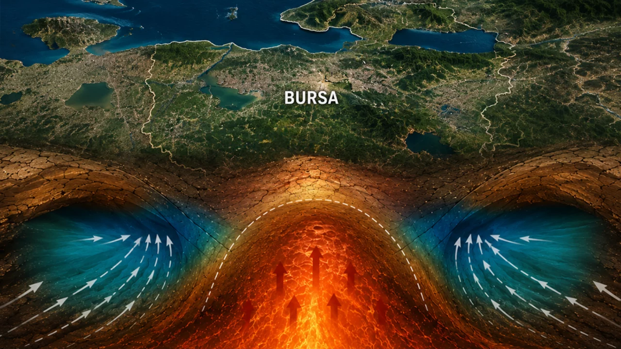 Bursa'nın da bulunduğu bölgeyle ilgili çarpıcı ifade: 'Altında sıcak ateş topu var'