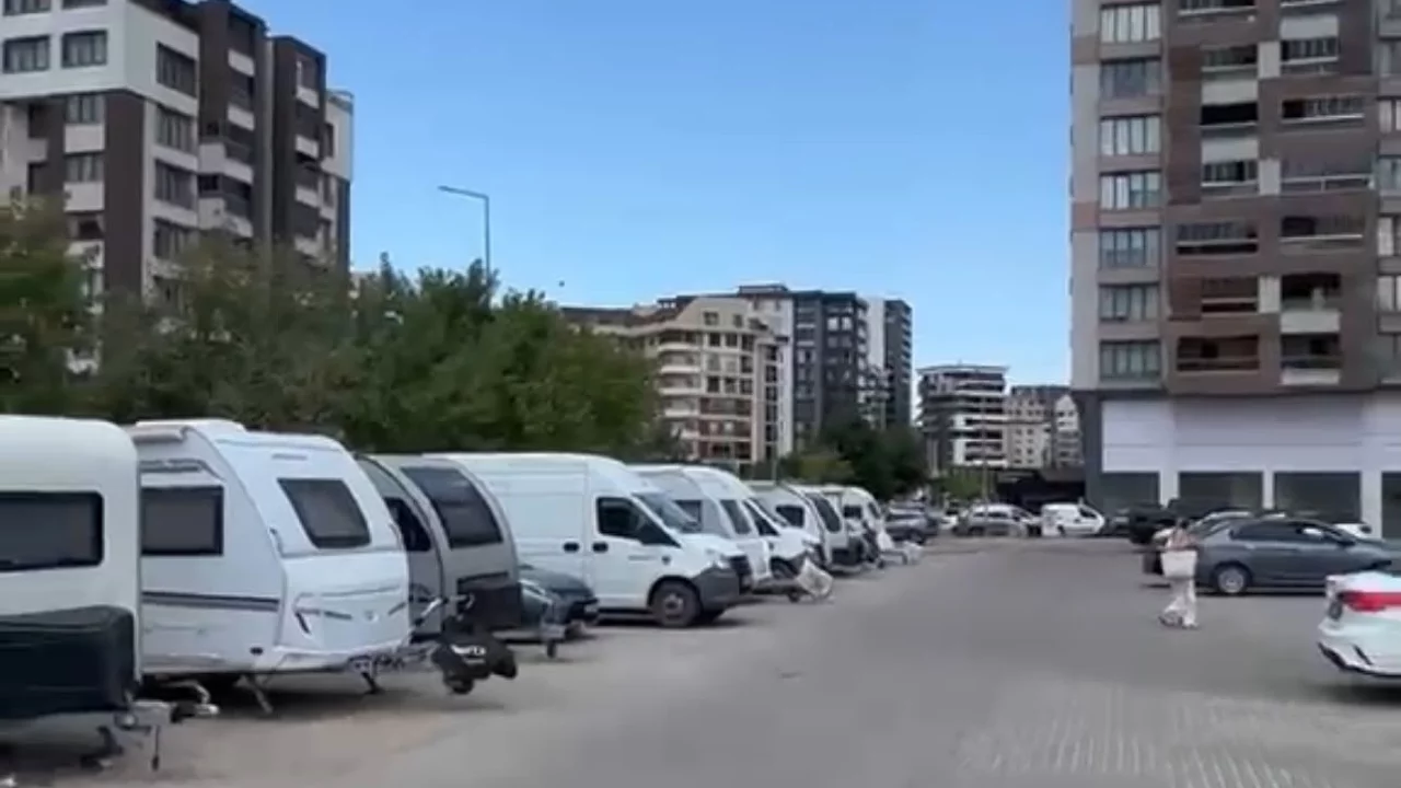 Bursa'da karavan krizi bu kez başka mahallede patlak verdi!