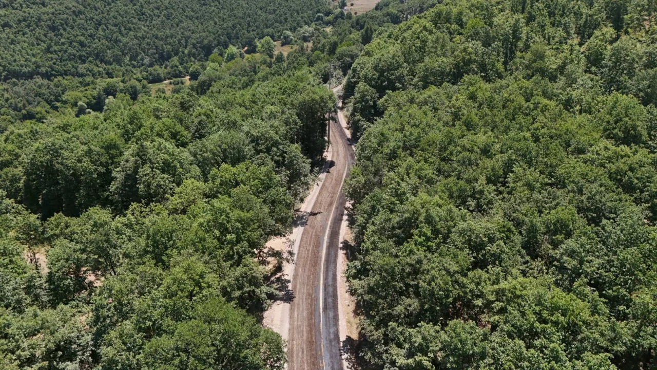 Bursa ile Yalova'yı birbirine bağlayan yolda çalışmalar tamamlandı!