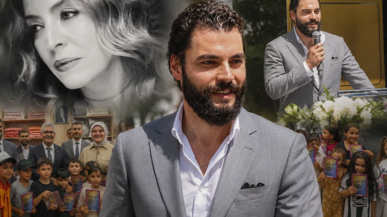 Akın Akın&ouml;z&uuml;'nden annesine anlamlı vefa! Bing&ouml;l'de a&ccedil;ılan at&ouml;lye duygu dolu anlara sahne oldu