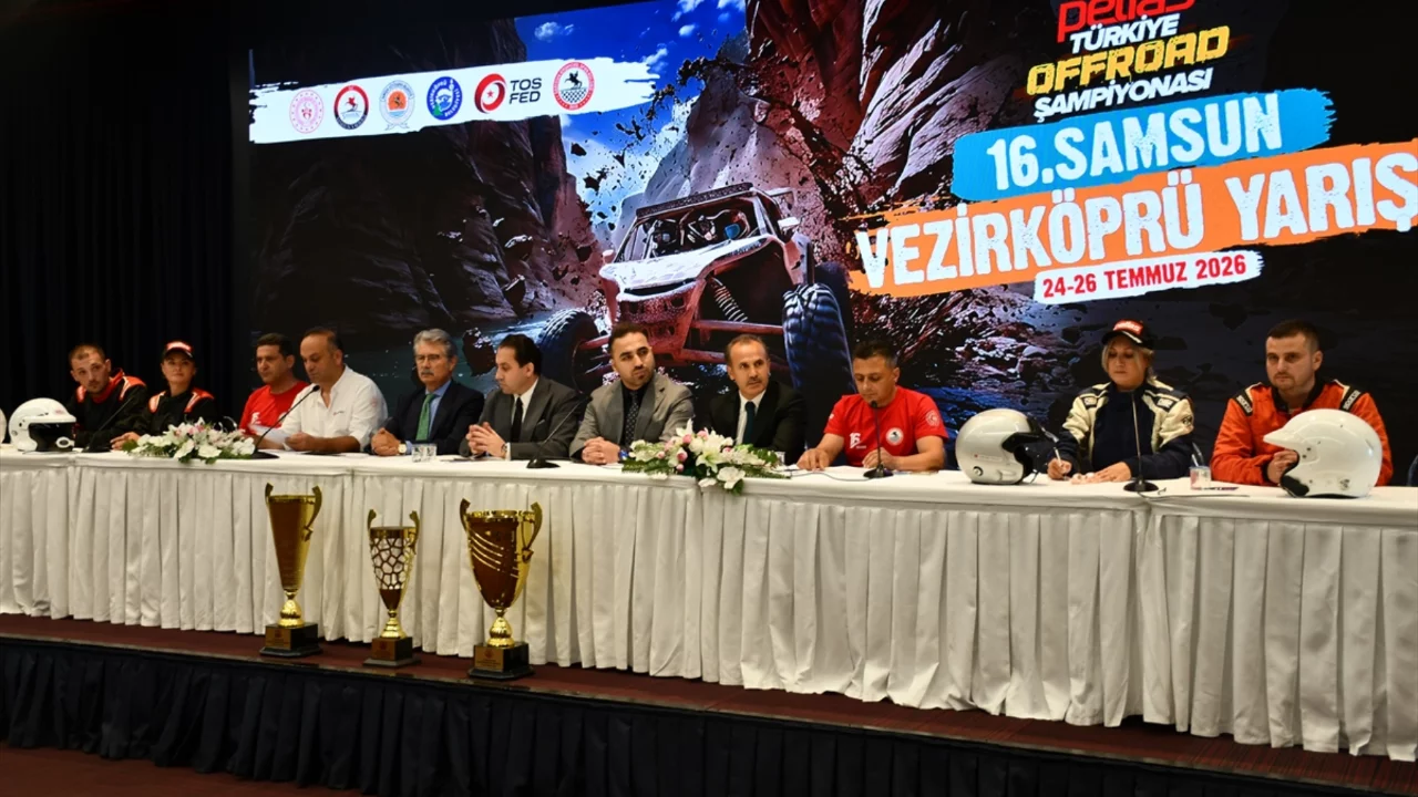 Samsun'da offroad heyecanı başlıyor! 42 sporcu zorlu parkurlarda yarışacak
