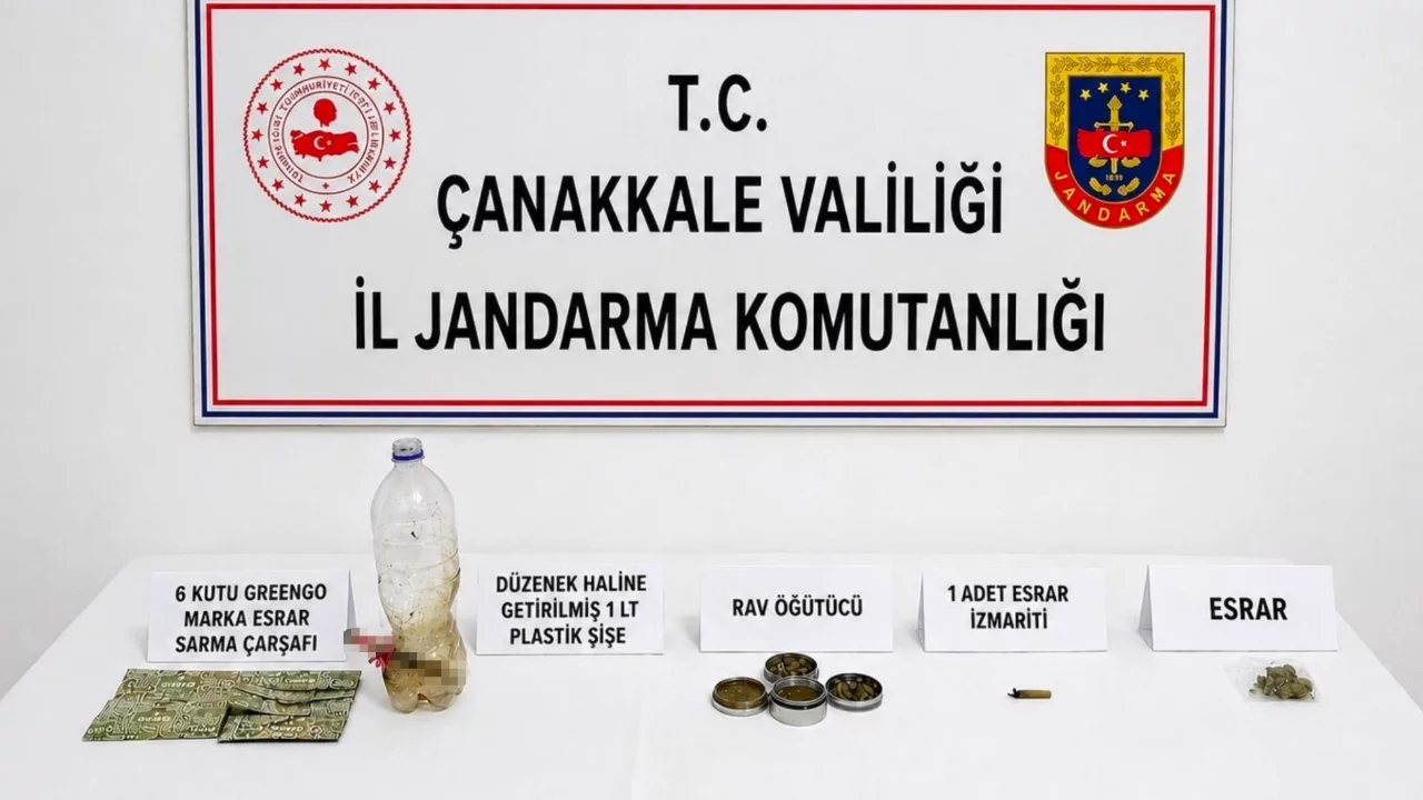 &Ccedil;anakkale'de uyuşturucu operasyonu: 3 il&ccedil;ede 12 ş&uuml;pheli yakalandı